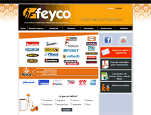 Tablet Screenshot of feyco.com.mx
